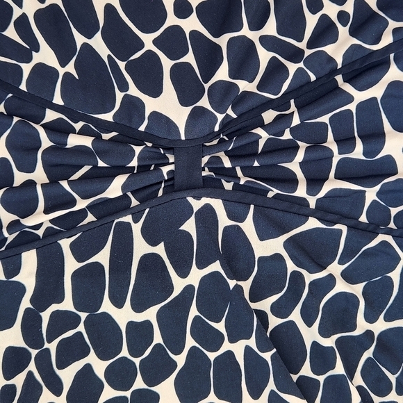 Enfocus Studio Sleeveless Black and Tan Dress size 6 - Picture 9 of 10